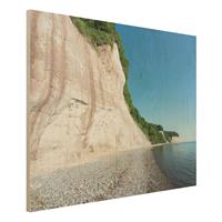 Bilderwelten Holzbild Kreidefelsen auf RÃ¼gen