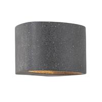 KS Verlichting Wandlamp up & down Clay Black