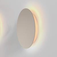 Escale Blade LED wandlamp, taupe, Ø 24 cm