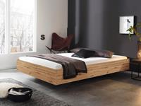 Mobistoxx Bed IXANA 140x200 cm artisan eik zonder hoofdeinde met matras met lattenbodem