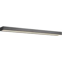 BES LED LED Wandlamp - Trion Rolan - Up en Down - 13W - Warm Wit 3000K - Rechthoek - Mat Zwart - Aluminium