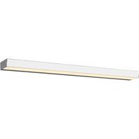 BES LED LED Wandlamp - Trion Rolan - Up en Down - 13W - Warm Wit 3000K - Rechthoek - Mat Chroom - Aluminium