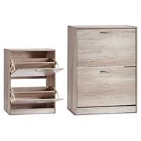 Gift Decor Schuhschrank Beige Spanplatte (24 x 80 x 60 cm)