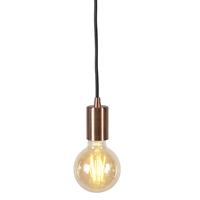 QAZQA Hanglamp facil - Koper - Design - D 45mm