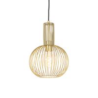 QAZQA Design Hängelampe gold - Schneebesen