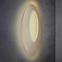 Escale Blade Open LED wandlamp taupe Ø 95 cm