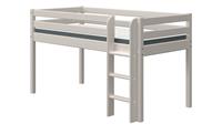 FLEXA Halbhohes Classic-Bett  Flexa ¦ grau ¦ Maße (cm): B: 110 H: 120  - Möbel Kraft
