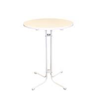 Nisbets Statafel Monaco wit 80cm