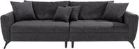 Andas Big-Sofa »Lörby Luxus«, Belastbarkeit bis 140kg pro Sitzplatz, auch mit Aqua clean-Bezug, feine Steppung im Sitzbereich, lose Kissen
