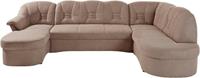 DOMO collection Wohnlandschaft »Elva«, wahlweise mit Bettfunktion und Federkern