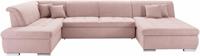 DOMO collection Wohnlandschaft »Baxter«, XL oder XXL, wahlweise mit Bettfunktion und Bettkasten