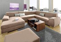 DOMO collection Wohnlandschaft »Ricardo«, wahlweise mit Bettfunktion, frei im Raum stellbar