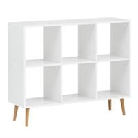 LOMADOX Sideboard Büro JASLO-80 in Kreideweiß, B/H/T: ca. 104,3/85,5/33 cm