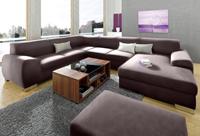 DOMO collection Wohnlandschaft »Ricardo«, wahlweise mit Bettfunktion, frei im Raum stellbar