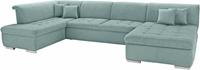 DOMO collection Wohnlandschaft »Baxter«, XL oder XXL, wahlweise mit Bettfunktion und Bettkasten