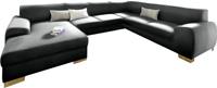 DOMO collection Wohnlandschaft »Ricardo«, wahlweise mit Bettfunktion, frei im Raum stellbar