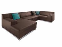 DOMO collection Zithoek Amando naar keuze met slaapfunctie, vrij plaatsbaar