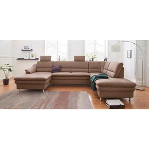 sit&more Zithoek met binnenvering en hoofdsteunen, naar keuze met slaapfunctie en relaxfunctie