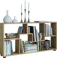 VCM Regal Kommode Bücherregal Sideboard Holz Raumteiler Pintal holzfarben