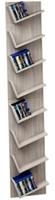 VCM Design Wandregal Hängeregal Bücherregal CD DVD Schrank Regal Lansi Maxi braun