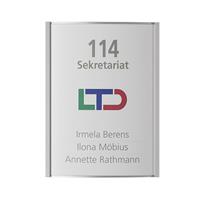 ORLANDO™ Türschild HxB 148 x 110 mm, DIN A6 Gewicht 0,15 kg