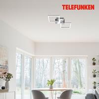 Telefunken LED Deckenleuchte »318508TF«, Deckenleuchte Sensor drehbar 12W 1200lm 3000K 47x22,6x7,4cm