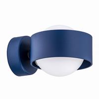 Euluna Wandlamp Mado van staal, blauw, 1-lamp