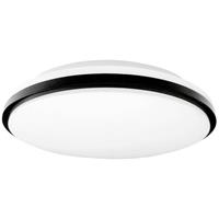 Müller-Licht Taro Round 30 21000070 LED-plafondlamp Wit, Zwart 18 W Warmwit tot koudwit Timerfunctie