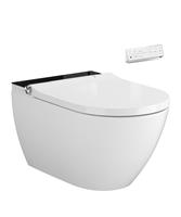 Plazan Genera Ultimate douche wc randloos met softclose zitting zwart