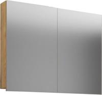 VCM Spiegelschrank Badspiegel Spiegel Badezimmer Hängespiegel Badinos 80 cm holzfarben