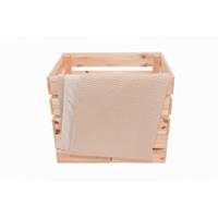 Â Babydecke 70x100 cm - Sand - Zertifizierte Materialien - Kinderwagendecke, Kuscheldecke, Puckdecke