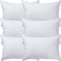 REDBEST Kuschelkissen  6er-Pack Textilfaser Atlanta weiß Gr. 40 x 40