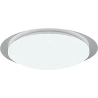 BES LED LED Plafondlamp - Badkamerlamp - Trion Frozen - 18.5W - RGBW - Dimbaar - Afstandsbediening - Sterlicht - Rond - Mat Wit - Kunststof