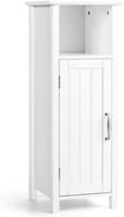costway badkamermeubel multifunctionele kast voor slaapkamer keuken badkamer badkamermeubel wit gemaakt van hout
