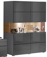 Helvetia Meble Highboard Toledo Hoogte 152 cm