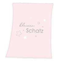 Baby Best Babydecke Kleiner Schatz, mit liebevollem Schriftzug