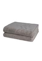 Ross 2 X Duschtuch - Im Set Cashmere feeling, braun, 70 140cm