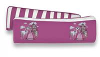 TICAA Rückenkissen-Set für Kinderzimmer 2-teilig, Prinzessin Rosa, 040x060 cm