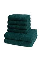 Ross 4 X Handtuch 2 Duschtuch - im Set Cashmere feeling, grün, 6er