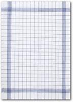 Dyckhoff Geschirrtuch KARO / Halbleinen - 50x70 cm, (Set, 10 tlg.)