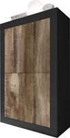 INOSIGN Highboard Basic Metalen handgreep, moderne frame-uitstraling, veel opbergruimte, kleurkeuze