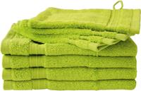 Dyckhoff Handtuch Set Siena, Set, 8 tlg., Walkfrottier, in tollen Unifarben