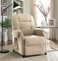 ATLANTIC home collection Relaxfauteuil inclusief relaxfunctie en veerkern