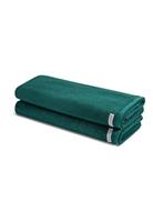 Ross 2 X Saunatuch im Set Selection - Organic Cotton, grün, 80 200cm