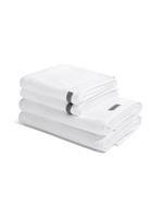 Ross 2 X Handtuch Duschtuch - im Set Selection Organic Cotton, weiß, 4er