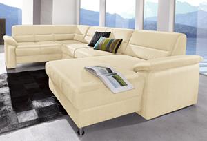 sit&more Zithoek inclusief boxspring/binnenveringsinterieur, naar keuze met slaapfunctie, vrij plaatsbaar