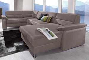 sit&more Zithoek inclusief boxspring/binnenveringsinterieur, naar keuze met slaapfunctie, vrij plaatsbaar