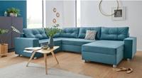 COLLECTION AB Wohnlandschaft, inklusive Federkern, wahlweise mit Bettfunktion und Bettkasten
