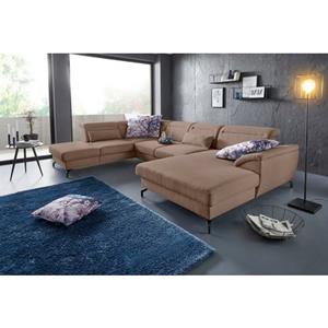 sit&more Zithoek 12 cm poothoogte, inclusief zitdiepteverstelling, naar keuze verstelbare hoofdsteun, naar keuze in 2 verschillende pootkleuren