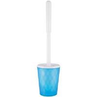 Spirella toiletborstel met houder Frosty blauw